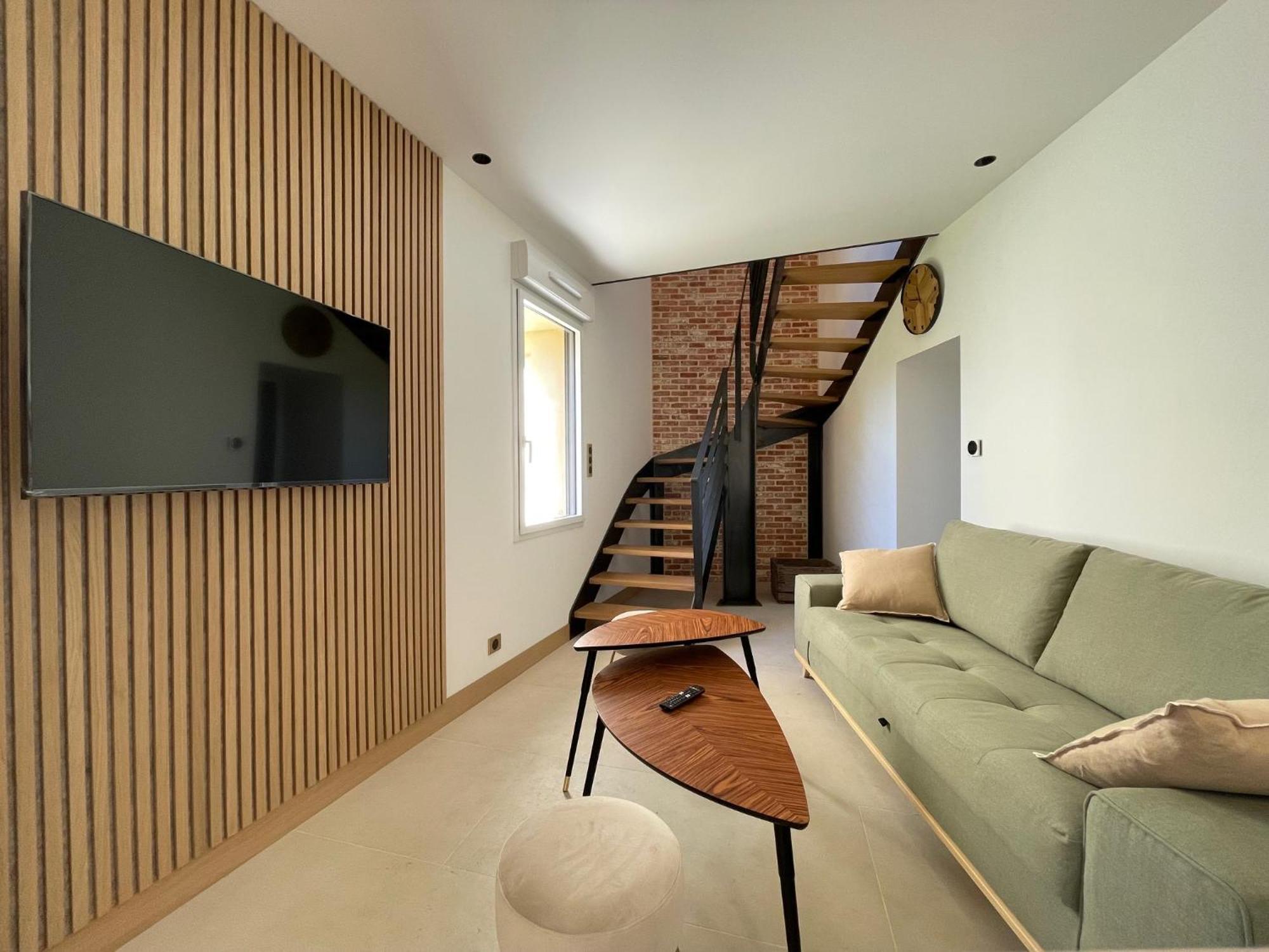 Appartement Neuf Et Design Camarsac Exterior foto